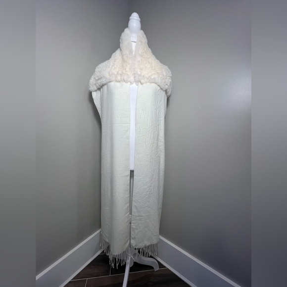 Muche & Muchette faux fur ultra soft scarf wrap - Picture 1 of 12